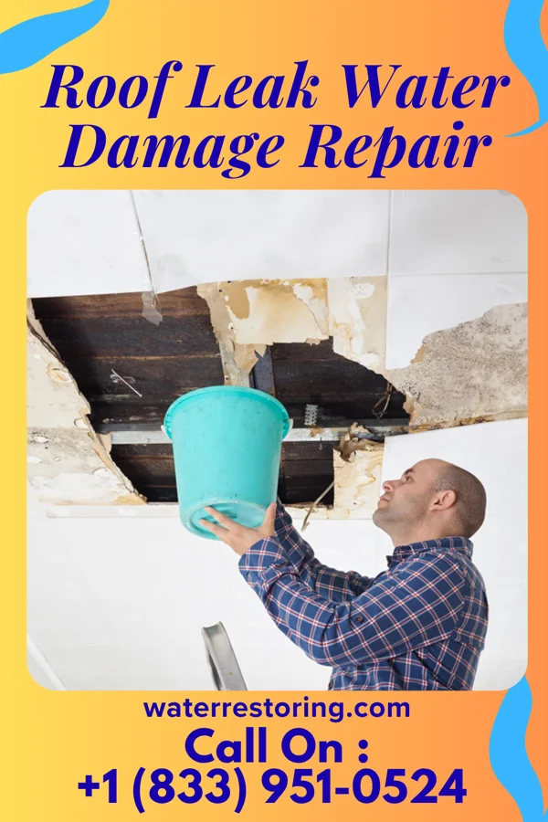 Roof Leak Water Damage Repair in Between, GA